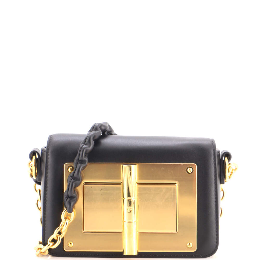Tom Ford Small Natalia Chain Shoulder Bag Leather